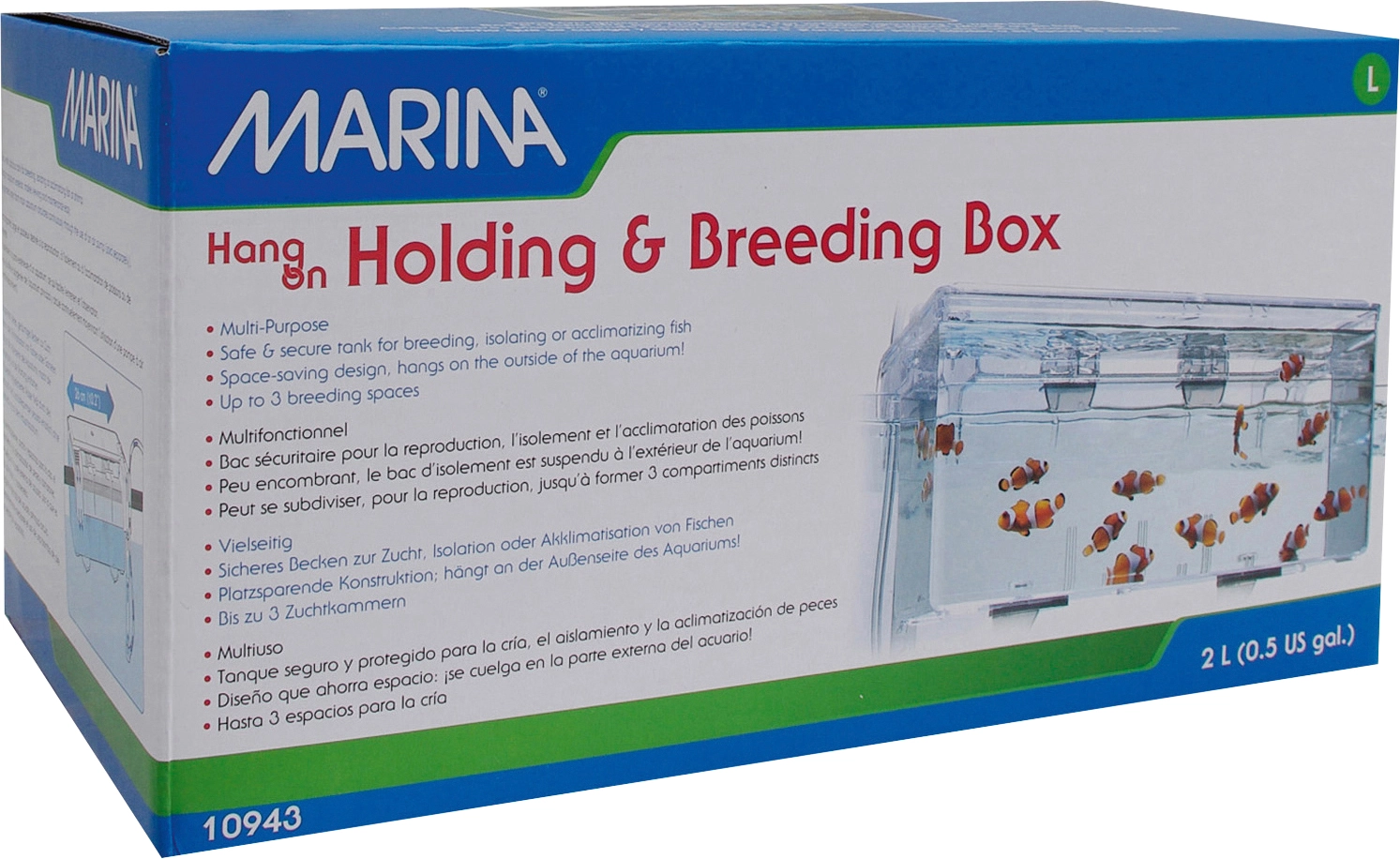 Marina Hang-On breeding box (fødekasse) Large